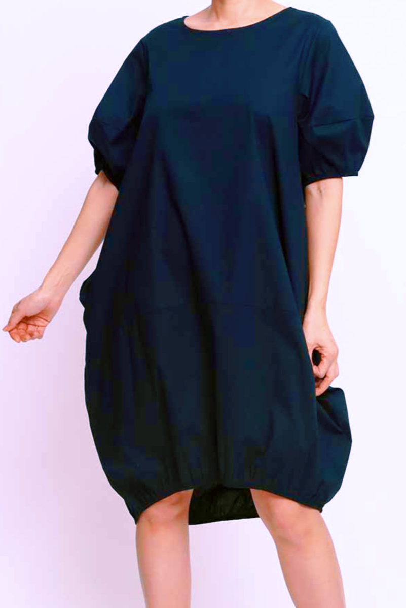 Nice and Navy Bubble dress